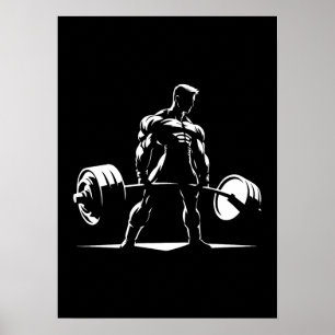 Affiche Remise En Forme - Gymnase Motivationnelle, Animati