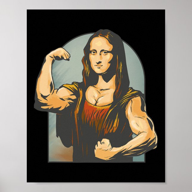 Affiche Remise Mona Lisa Fitness Bodybuilding (Devant)
