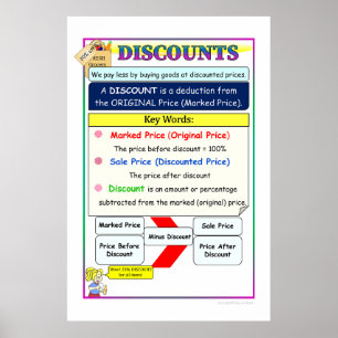 Affiche Remises notes mathématiques