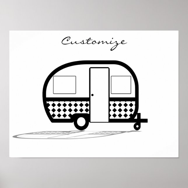 Affiche Remorque classique Caravan Thunder_Cove (Devant)