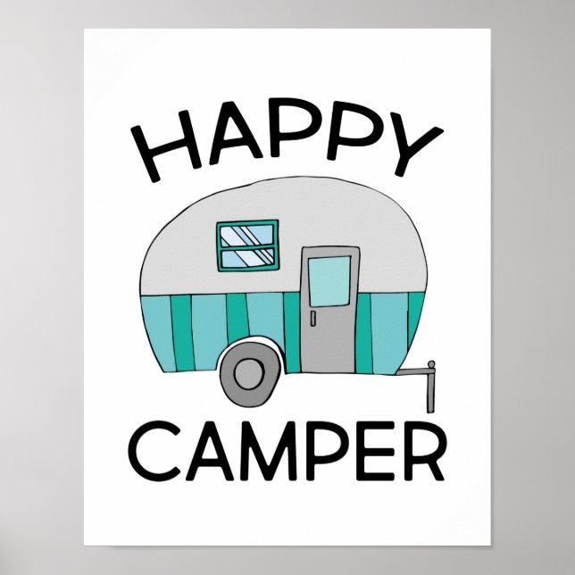 Affiche Remorque de Camper (Devant)