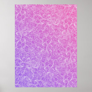 Affiche Remous : Pourpre-Rose