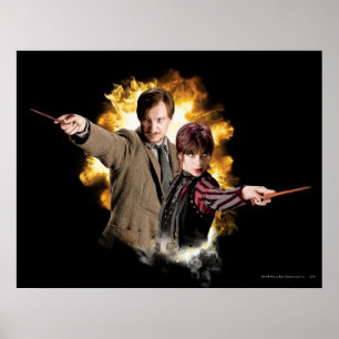 Affiche Remus Lupin et Nymphadora Tonks-Lupin