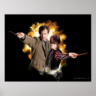 Affiche Remus Lupin et Nymphadora Tonks‑Lupin
