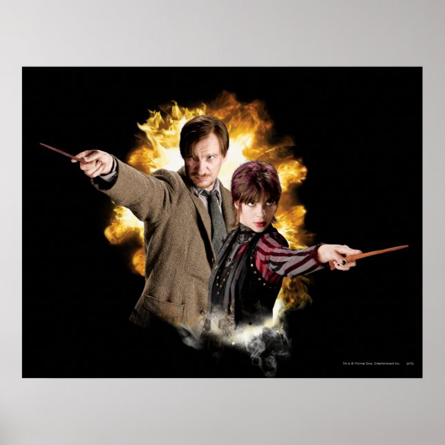 Affiche Remus Lupin et Nymphadora Tonks-Lupin (Devant)