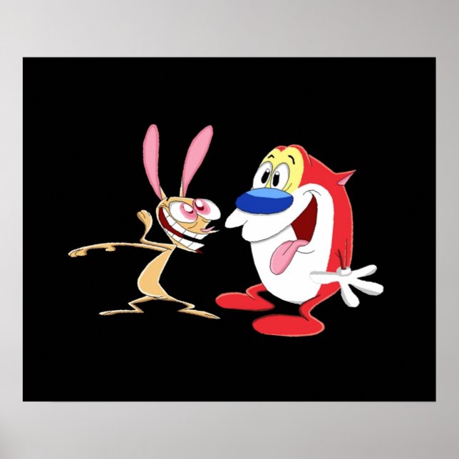 Affiche Ren Et Stimpy (Devant)