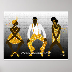 Affiche Renaissance de Harlem 1920
