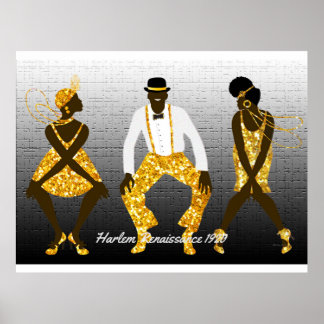 Affiche Renaissance de Harlem 1920