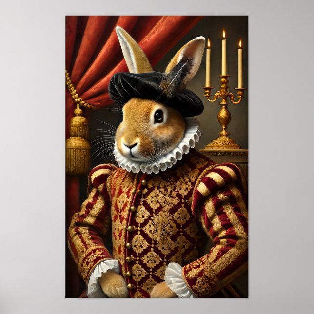 Affiche Renaissance Duke Bunny (Devant)