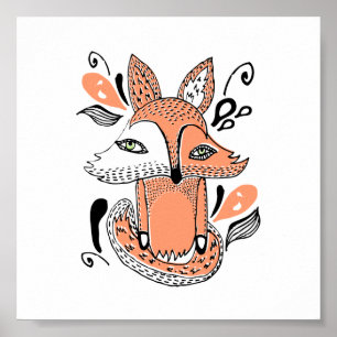 Affiche renard