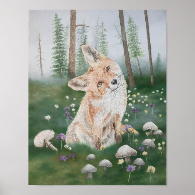 Affiche Renard de la forêt (Devant)