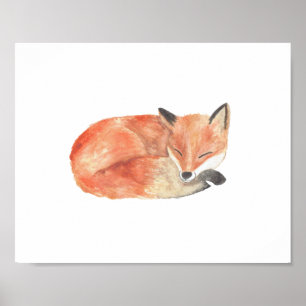 Affiche Renard d'hiver 1