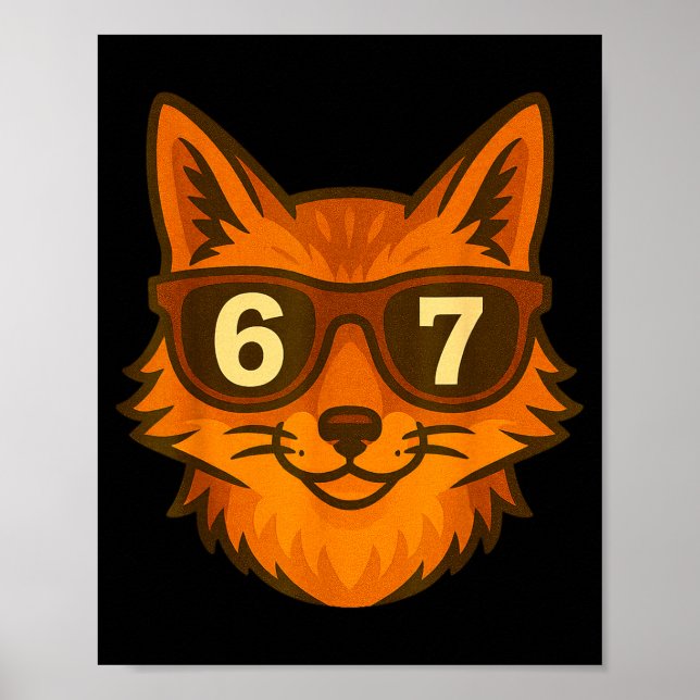 Affiche Renard Drôle Célibataires 67 Six Sept Mème  (Devant)