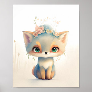 Affiche Renard Mignon