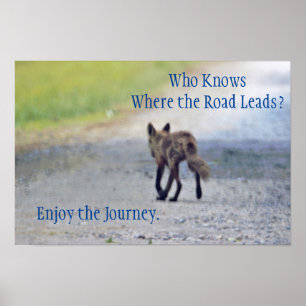 Affiche Renard Motivationnel