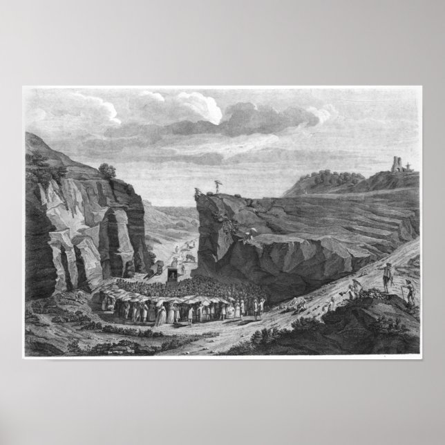 Affiche Rencontre de Camisards dans le désert, (Devant)