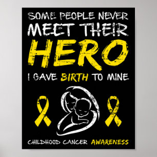 Affiche Rencontre de sensibilisation au cancer de l'enfant