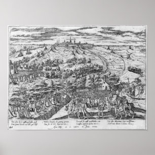 Affiche Rencontre des protestants en plein air autour d'An