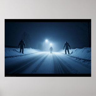 Affiche Rencontre d'hiver (24 x 36)
