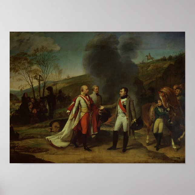 Affiche Rencontre entre Napoléon I et François I (Devant)