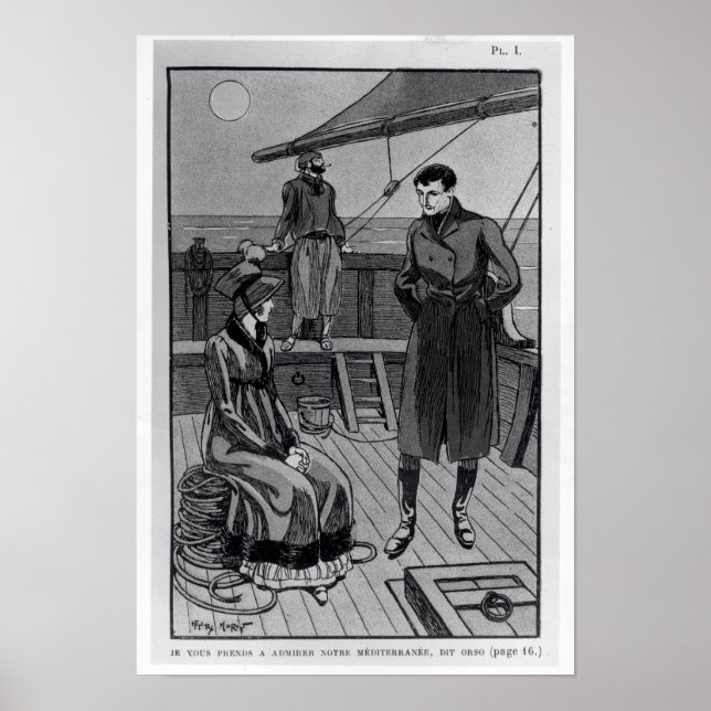 Affiche Rencontre entre Orso et Miss Nevil le (Devant)