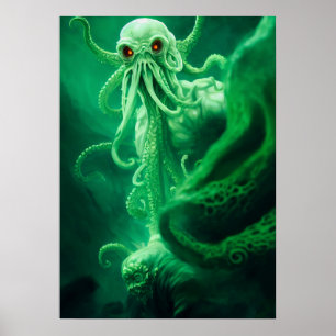 Affiche Rencontre sous-marine avec Cthulhu