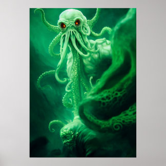 Affiche Rencontre sous-marine avec Cthulhu