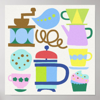 AFFICHE RENCONTRENT POUR LE CAFÉ