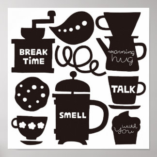 AFFICHE RENCONTRENT POUR LE CAFÉ