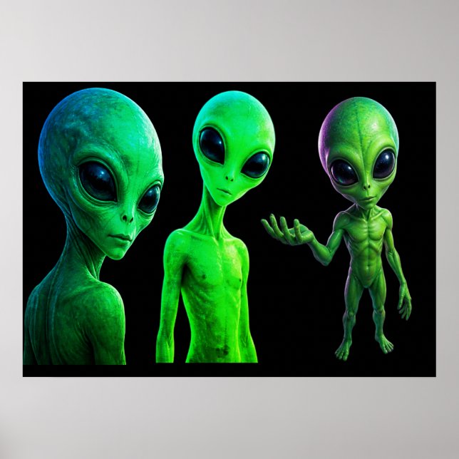 Affiche Rencontrez Ma Belle Famille D'extraterrestres Mur (Devant)