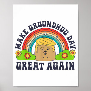 Affiche Rendez à nouveau la journée de la marmotte géniale