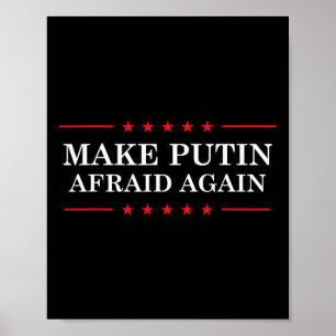 Affiche Rendez à Poutine sa peur - Soutenez l'Ukraine et a
