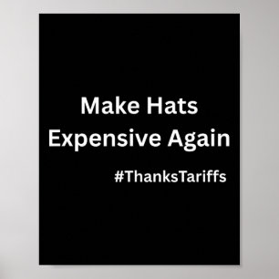 Affiche Rendez les chapeaux chers à nouveau drôle Trump Ch