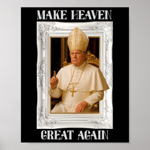 Affiche Rendez son ancienne gloire au Vatican Drôle de Pap