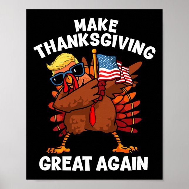 Affiche Rendre à Thanksgiving sa grandeur en bombardant la (Devant)