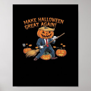 Affiche Rendre Halloween magnifique - Citation Éffrayante