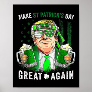 Affiche Rendre la fête de la Saint Patrick grande à nouvea