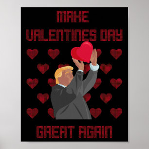 Affiche Rendre la fête des Valentines à nouveau formidable