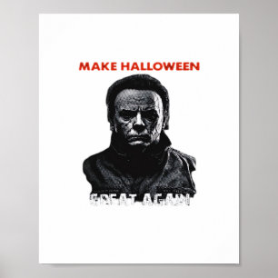 Affiche Rendre la grandeur d'Halloween - Horreur effrayant