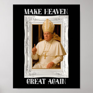 Affiche Rendre la grandeur du Vatican à nouveau drôle Pape