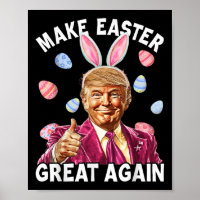 Rendre la Pâques grande à nouveau amusante Trump B