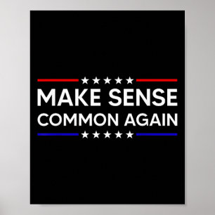 Affiche Rendre le sens commun
