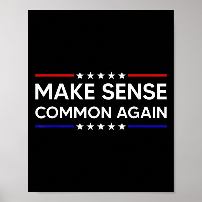 Affiche Rendre le sens commun (Devant)