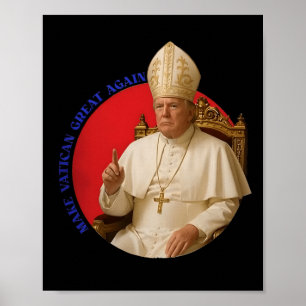 Affiche Rendre le Vatican à nouveau grand drôle de pape Tr