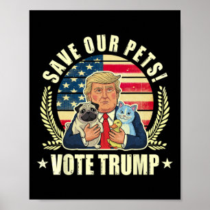 Affiche Rendre Les Animaux De Compagnie En Sécurité Voter