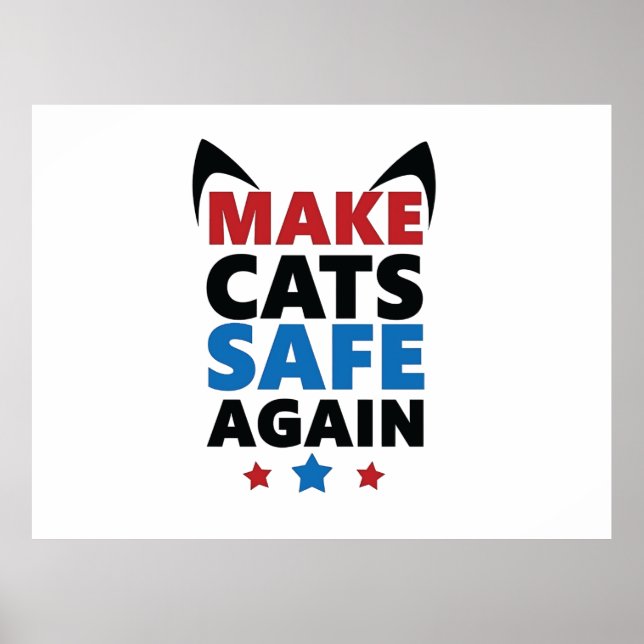 Affiche Rendre les chats en sécurité, une fois de plus, le (Devant)