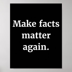 Affiche Rendre les faits Sticker à nouveau