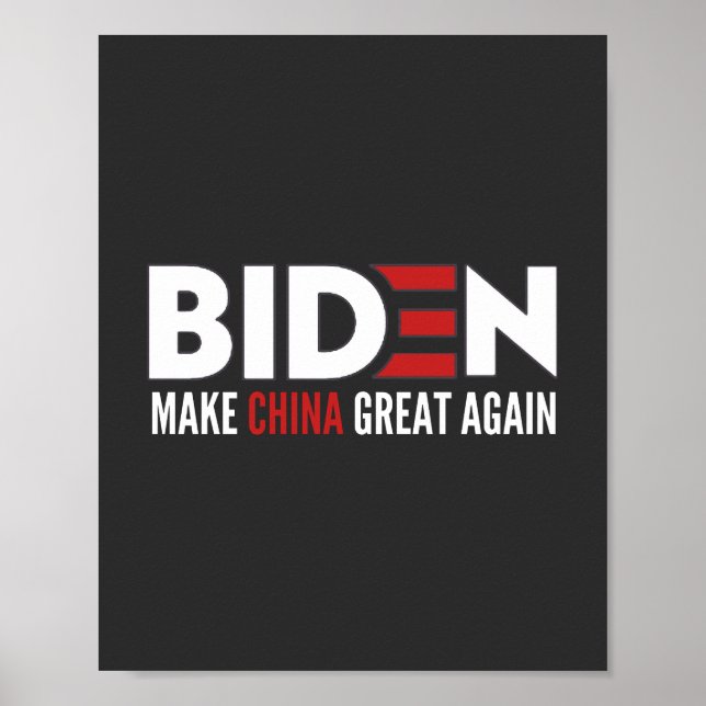 Affiche Rendre sa grandeur à la Chine (Devant)