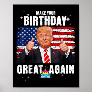 Affiche Rendre sa grandeur à l'anniversaire, l'anniversair