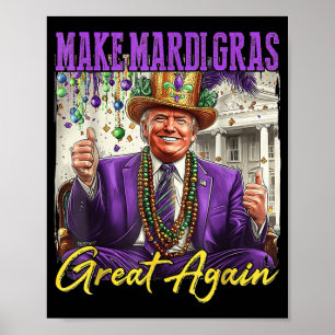 Affiche Rendre sa grandeur à Mardi Gras